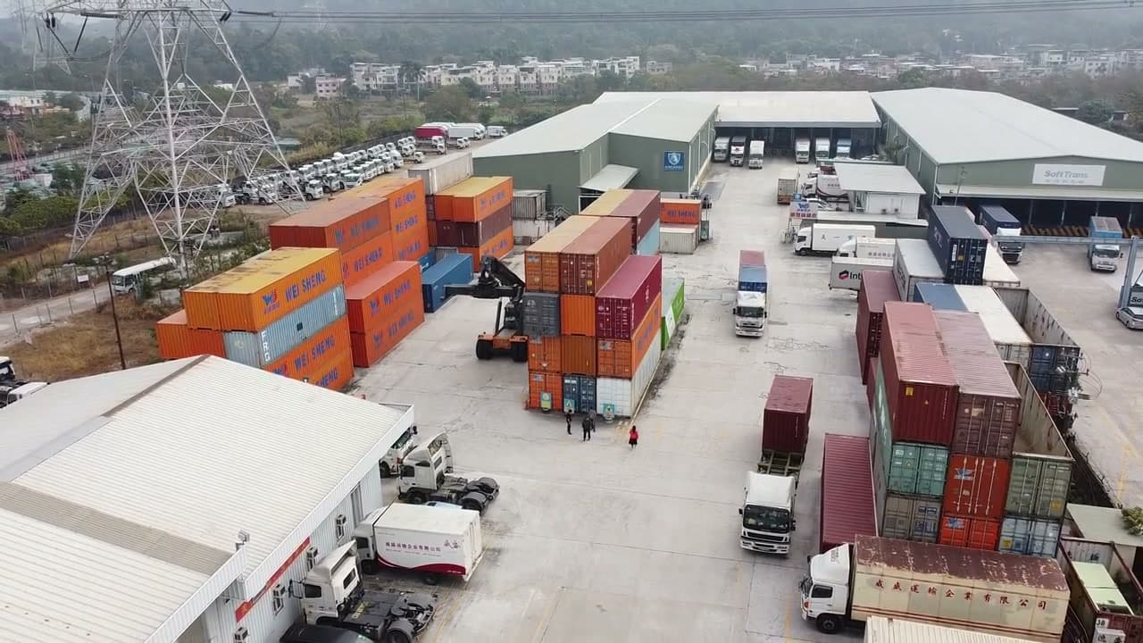 Freight containers and international shipping logistics